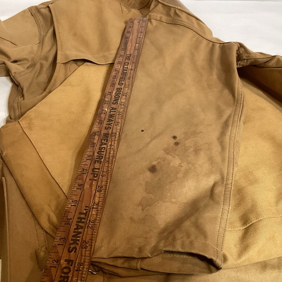 Vintage SafTbak Shooting Bird Hunting Canvas Mens Jacket size 40 made in USA - Picture 15 of 16